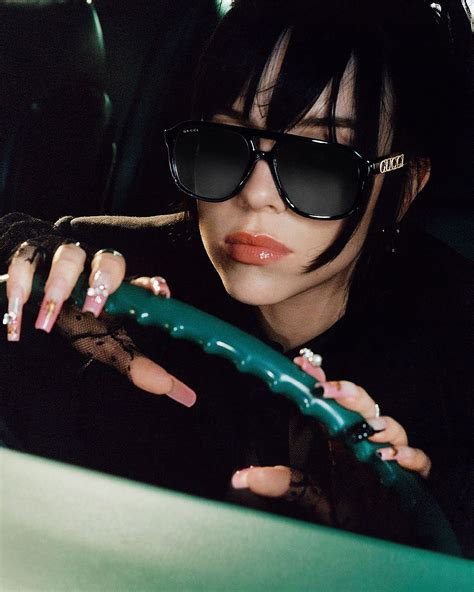 billie eilish gucci glasses.